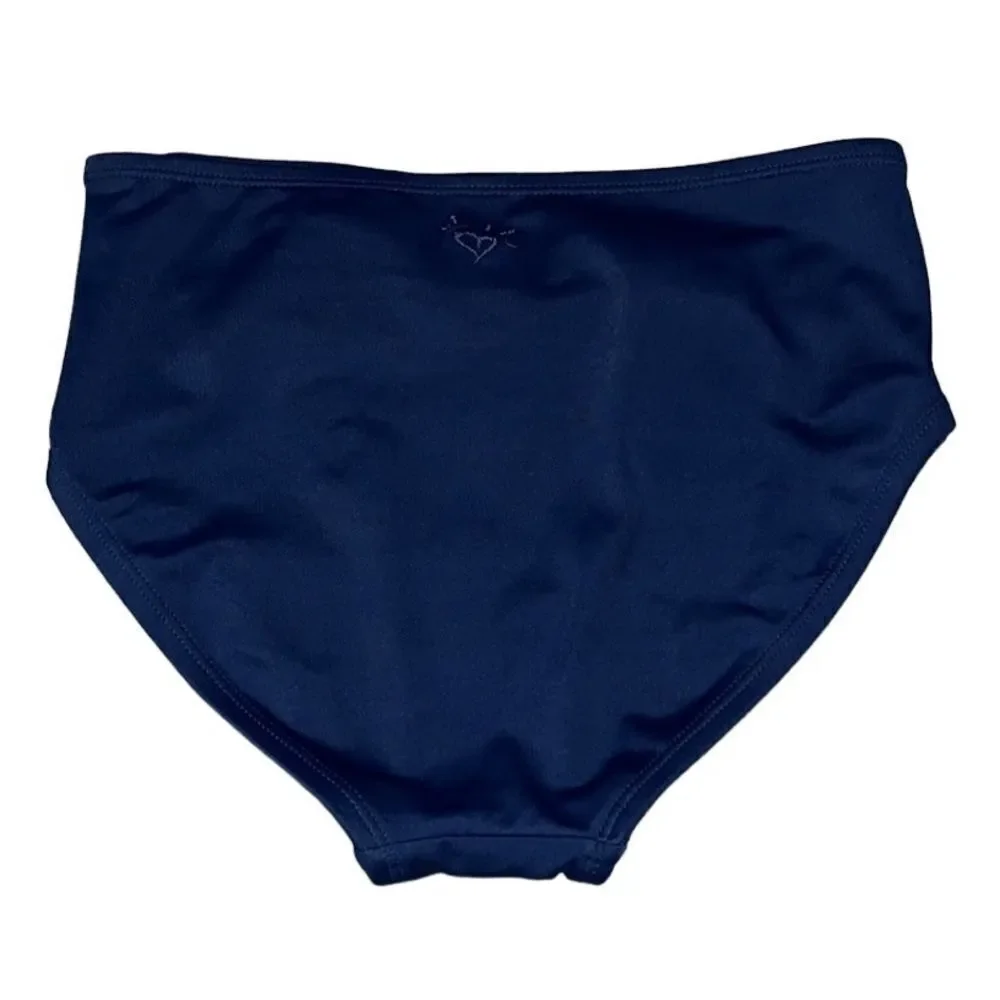 Justice Scalloped Asymmetrical Bikini Set